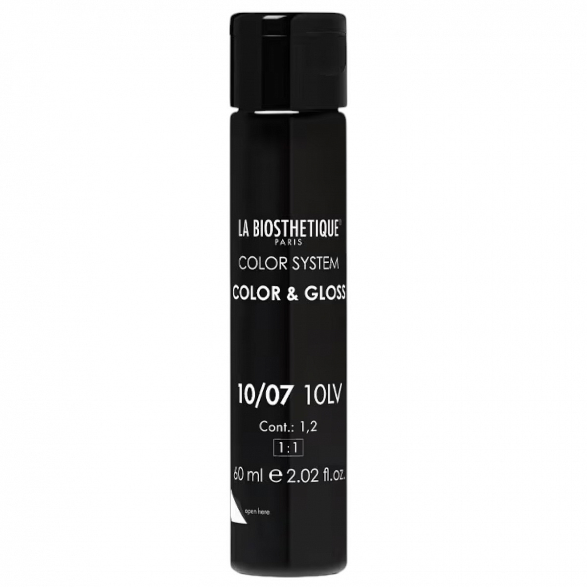 La Biosthetique Color & Gloss 10/07 10LV  - оксидативный тонирующий гель прямого действия для волос, цвет &quot;светло-фиолетовый&quot;, 60 мл.