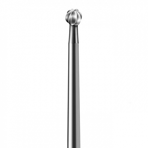 Карбидный шарикообразный бор, с продольной насечкой,  диаметр 0,5мм.