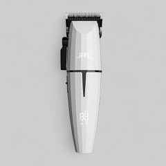 ONYX PROFESSIONAL CORDLESS HAIR CLIPPER WHITE-МАШИНКА ДЛЯ СТРИЖКИ ВОЛОС &quot;JRL ONYX CORDLESS WHITE&quot;, ЦВЕТ БЕЛЫЙ/МАШИНКА  рабочая, роторный мотор, 2 скорости (6000 и 7500 об/мин), технология Reset IQ Charge, нож 45мм, высота среза 0-3,5мм, 10 насадок: 1