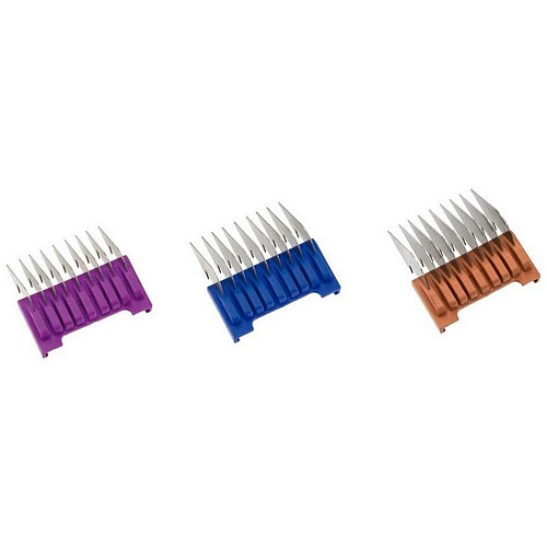 Набор из трех металлических насадок 6мм,10мм и 413мм к машинкам &quot;1853&quot;, &quot;1233&quot;, &quot;1234&quot;, &quot;1230&quot;, &quot;1400&quot;, &quot;1406&quot;, &quot;1881&quot;, &quot;1885&quot;, &quot;1884&quot;, &quot;1870&quot;, &quot;1871&quot;, &quot;1886&quot;.