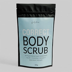 Кофейный скраб антицеллюлитный с красным перцем, 300 g								