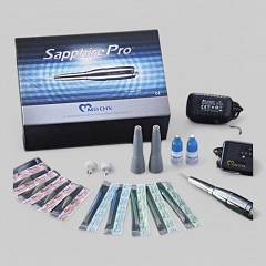 Аппарат для перманентного макияжа &quot;SAPPHIRE PRO&quot; - 3000 оборотов в минуту, 4 скорости (в комплект входит пробная краска и 5 игл с наконечниками).