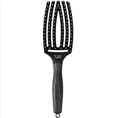 МАССАЖНАЯ ЩЁТКА FINGERBRUSH COMBO MEDIUM С НЕЙЛОНОМ И НАТУРАЛЬНОЙ ЩЕТИНОЙ