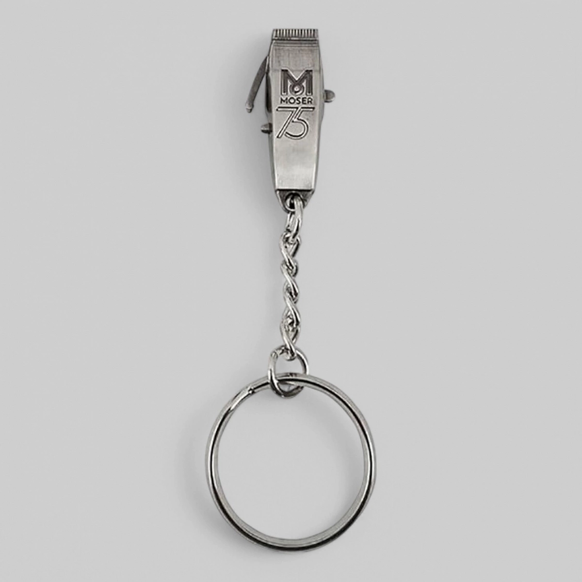 Брелок &quot;Moser 75&quot;, серебряный.