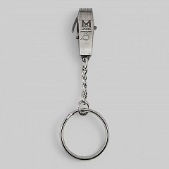 Брелок &quot;Moser 75&quot;, серебряный.