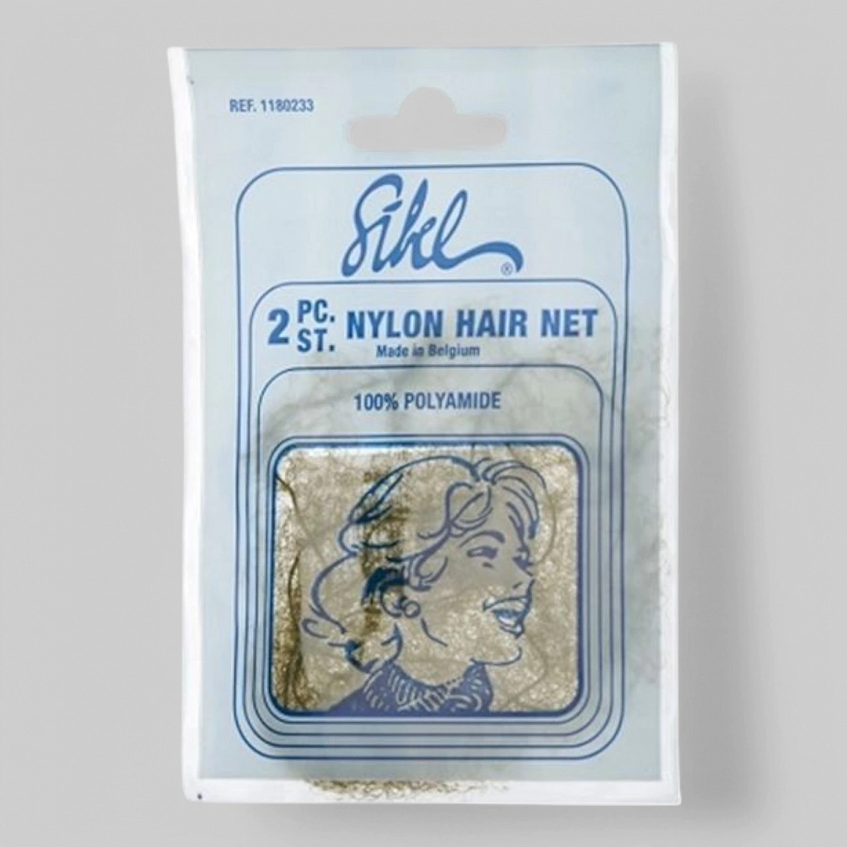 Сеточки для прически большие, светло - коричневые 2 шт.