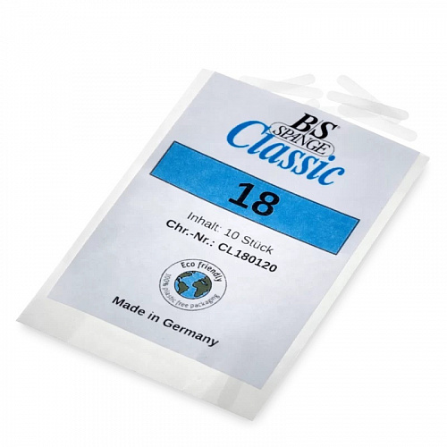 Пластины &quot;B\S SPANGE CLASSIC&quot; для исправления вросшего ногтя , размер № 18  -1шт