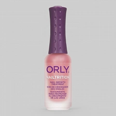 ORLY &quot;Nailtrition&quot;- лечебная основа под лак для укрепления слабых ногтей  ускорения их роста, на основе протеина, кератина, и экстракта бамбука, 18мл.