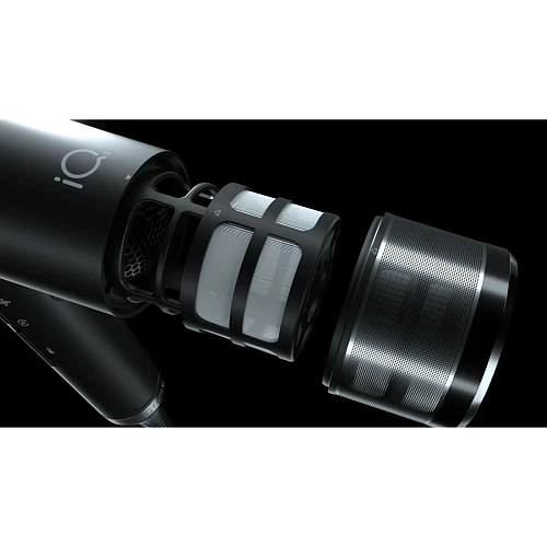 Электрофен для волос Ga.ma - IQ3 Perfetto с турбо кнопкой, 120 000 оборотов, черный (арт. PH6080.BK)