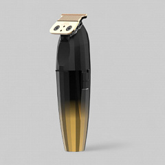 FF 2020T PROFESSIONAL CORDLESS HAIR TRIMMER GOLD-МАШИНКА ДЛЯ СТРИЖКИ ВОЛОС &quot;JRL FRESHFADE 2020T GOLD&quot;, ЦВЕТ-ЧЕРНЫЙ С ЗОЛОТОМ - окантовочная, роторный мотор, T-образный, нож 40мм, 7200 об/мин, 2ч работ
