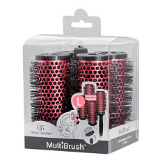 НАБОР ИЗ 4-Х БРАШИНГОВ MULTIBRUSH ONE SIZE KIT 46 - L, + СЪЕМНАЯ РУЧКА