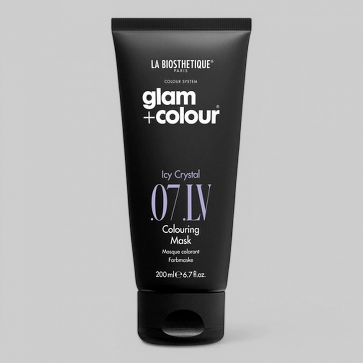 Glam Color No Yellow Hair Mask - Тонирующая маска для нейтрализации желтизны, 07 &quot;Кристалл&quot; 200 мл.