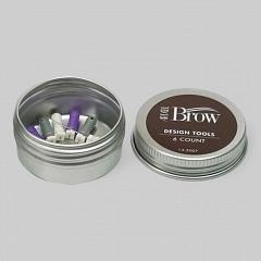 &quot;Design tools&quot; - инструменты для работы волосковой техникой, три вида по две штуки.