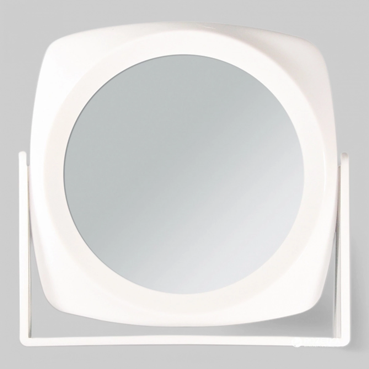 COSMETIC MIRROR, 18X18 CM, WHITE - КОСМЕТИЧЕСКОЕ ЗЕРКАЛО, 18X18 СМ, БЕЛОЕ