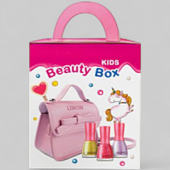 LIMONI Набор №20 (Набор лаков №18 (лак 2,4,6) + Сумка розовая)