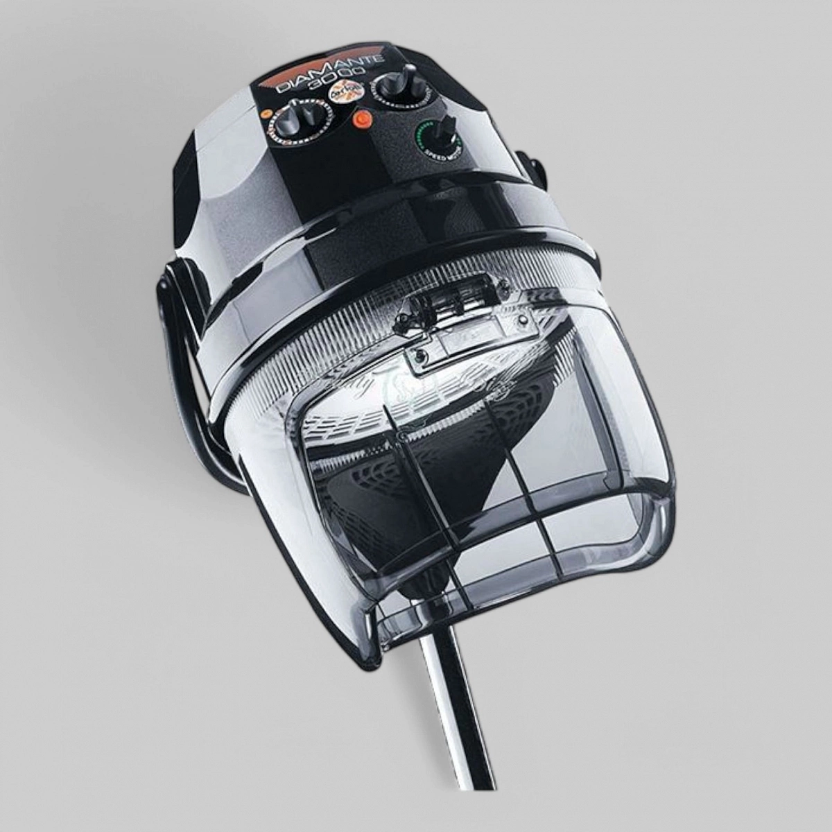 Сушуар &quot;DIAMANTE 3000&quot; на напольном штативе, с регулятором температуры и таймером, чёрный, 1000W.