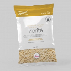 DEPILEVE BIOCERA NAT TRADICIONAL KARITE PERLAS WAX 1KG - Воск для депиляции