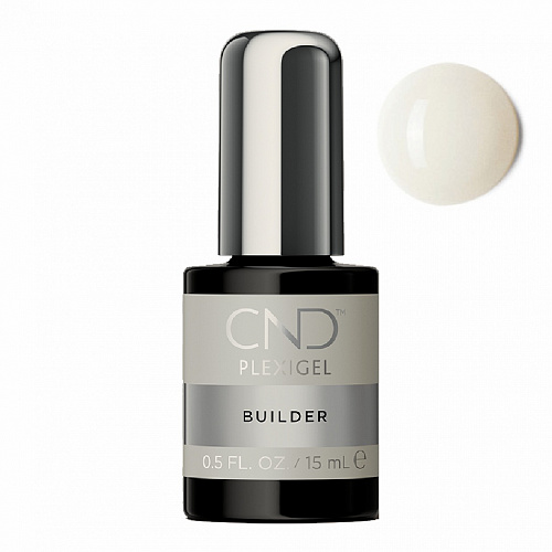 Гель для нарашивания ногтевой пластины - Cnd Plexigel Builder Porcelain 0.5oz