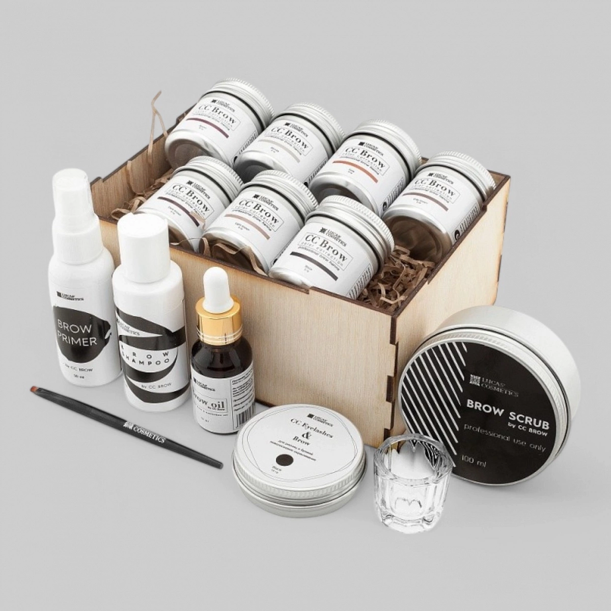 Набор для окрашивания бровей хной &quot;CC Brow&quot; №2