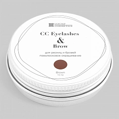 Хна для окрашивания ресниц и бровей CC Eyealashes&Brow b в баночке (коричневая), 10гр