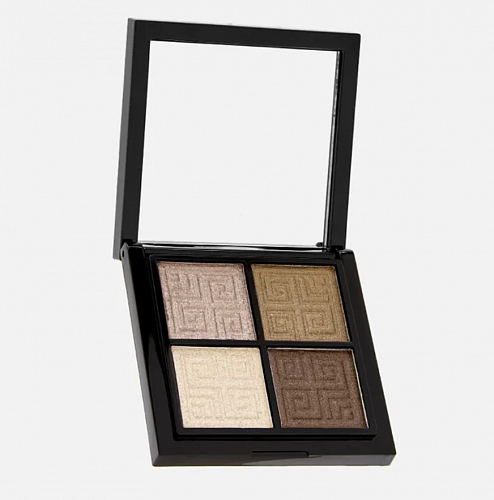 Палетка теней QUADRO ELEGANTO, 06 moxie (зеленая) L'arte del bello