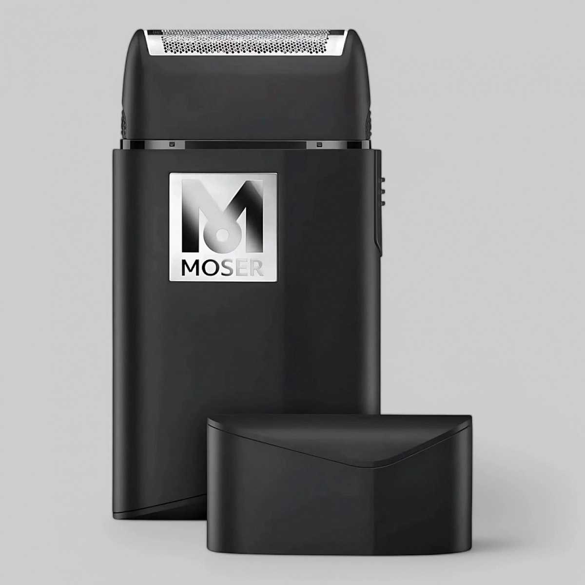 Мини-шейвер &quot;Moser Pro Finish&quot; - для финишной доводки, высота среза 0,05мм, пластиковый, матовый, Li-Ion аккумулятор, 150 минут автономной работы. (черный)