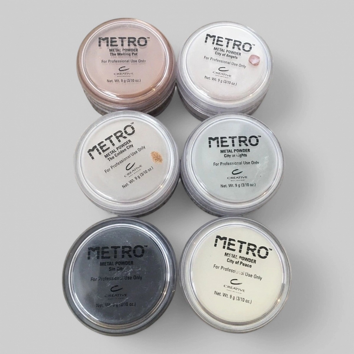 &quot;METRO POWDER THE MELTING POT&quot; - Акриловая пудра шоколадно-золотистого цвета, полупрозрачная, 9гр.