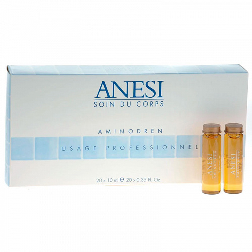 AMINODREN ампулы с сывороткой для уменьшения объема, 20 штХ10 мл.