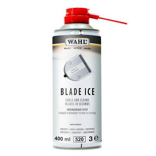 Спрей охлаждающий Wahl Blade Ice для ухода за ножами машинок, 400 мл