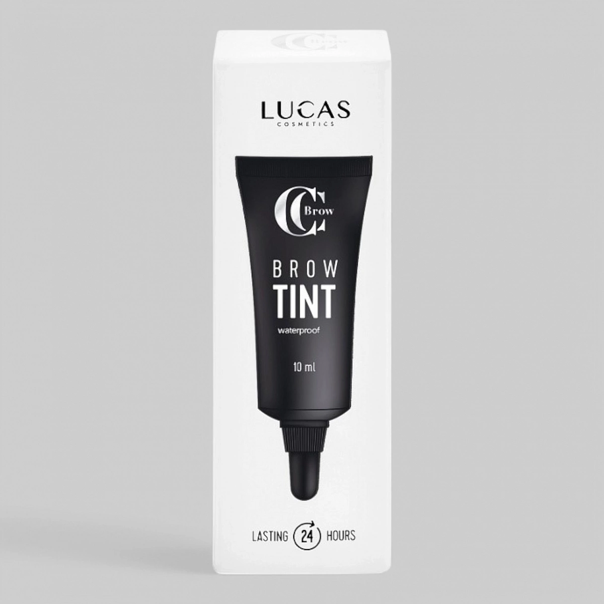 Гелевый тинт для бровей BROW TINT, CC Brow, водостойкий  10мл, цвет серо-коричневый (grey brown)