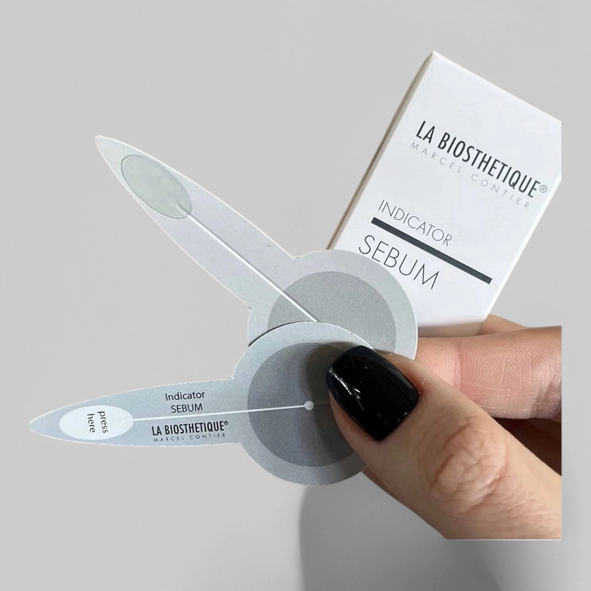 Scalp Check Indicators Sebum - Индикатор для тестирования жирности кожи головы, 50шт.