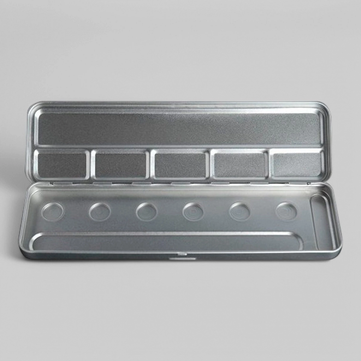 Пенал для акварели &quot;ATELIER&quot; на 6 цветов, металлический.