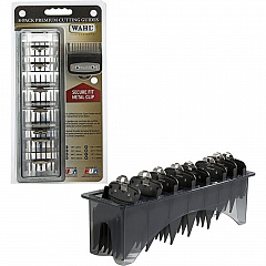Набор насадок Wahl - Premium 8 шт., металлические зажимы, размеры от 1/8” до 1” (арт. 03171-500)