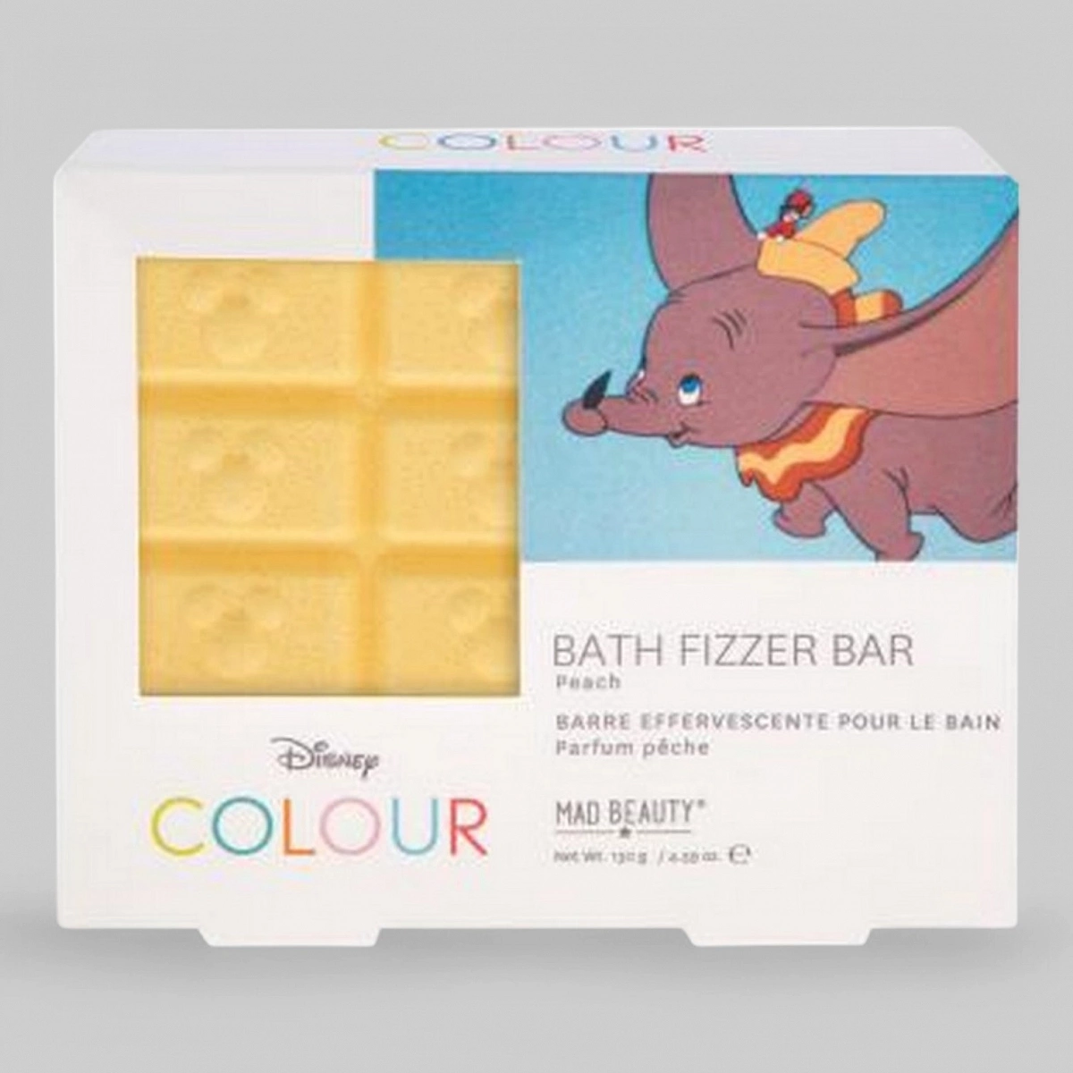 Бомбочка для ванны Disney - Dumbo с персиком 130 г. (арт. DC-FG5389-8)