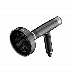 Электрофен для волос Ga.ma - IQ3 Perfetto с турбо кнопкой, 120 000 оборотов, черный (арт. PH6080.BK)