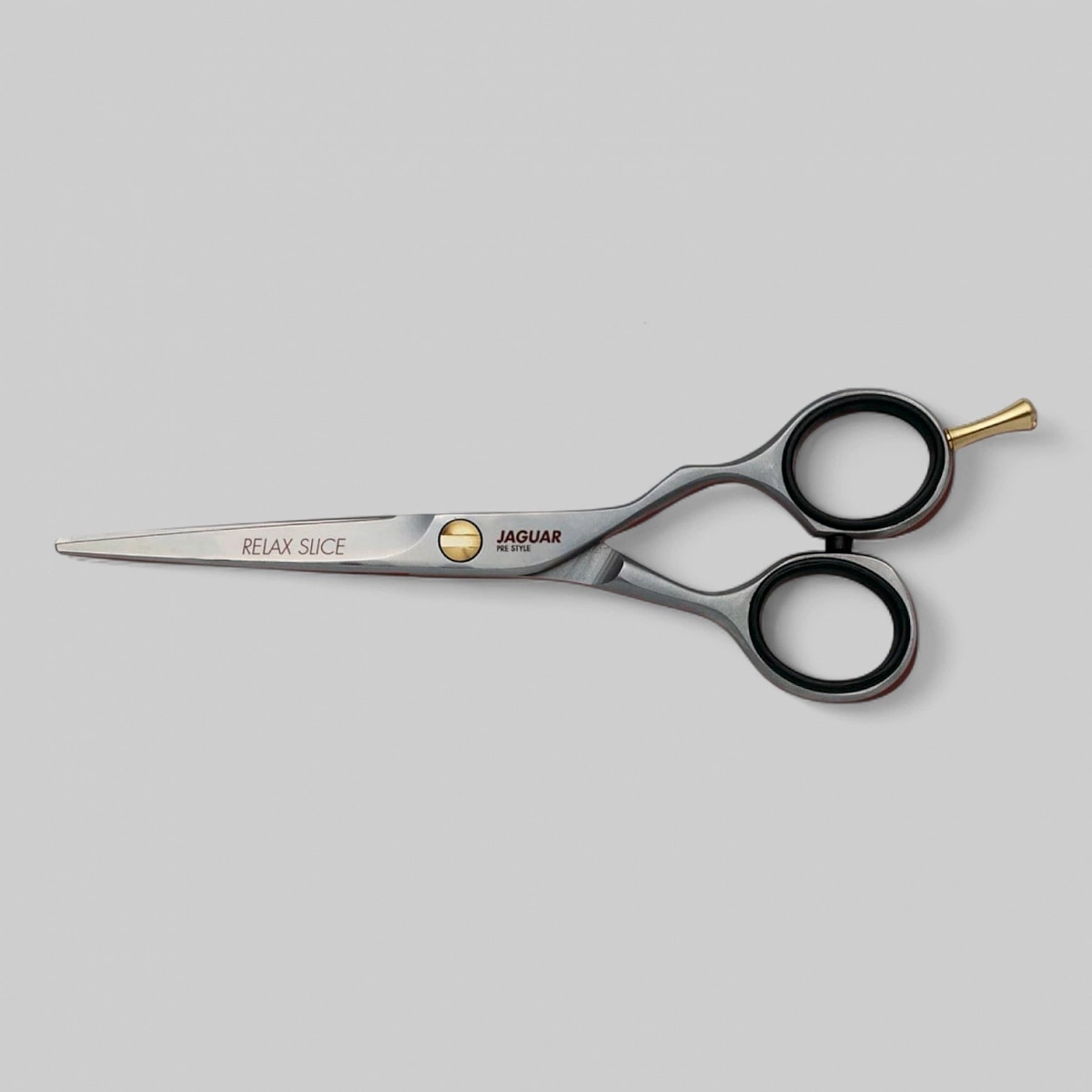 Ножницы рабочие &quot;Pre Style Relax Slice&quot;- эргономичной формы со смещёнными ручками, оба лезвия с внешней полировкой, размер 6,0.