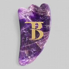 АМЕТИСТОВЫЙ СКРЕБОК ДЛЯ ГУА-ША  &quot;КОРОНА&quot;