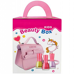 LIMONI Набор №20 (Набор лаков №18 (лак 2,4,6) + Сумка розовая)