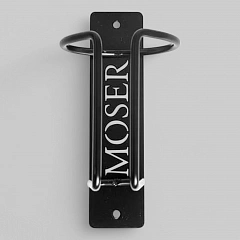 Настенный держатель для сетевых машинок &quot;MOSER&quot;, черный.