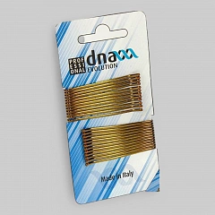 Невидимки прямые, 5см, цвет блонд, 24шт.