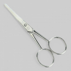 Ножницы для ногтей, детские, с затуплённым прямым полотном, размер 4,0.