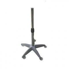 Станина напольная для лампы-лупы на колесиках (белая)