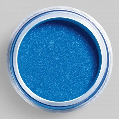 &quot;ADDITIVES PIGMENT EFFECT CERULEAN BLUE&quot; - Порошковый пигмент-эффект для нейл-арта &quot;Лазурный&quot;, 3,1гр.