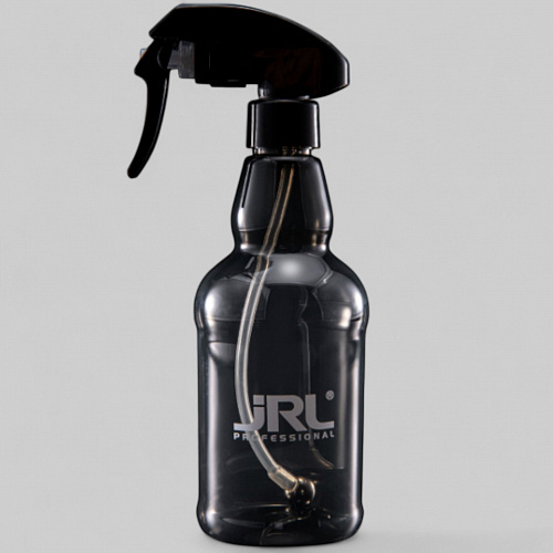 JRL ANTI-GRAVITY SPRAY BOTTLE 300ML-РАСПЫЛИТЕЛЬ ПАРИКМАХЕРСКИЙ-Распылитель &quot;JRL ANTI-GRAVITY&quot; - с шариком для использования в разных положениях и направлениях, материал сверхтермостойкий пластик,
200 мл, цвет черный.