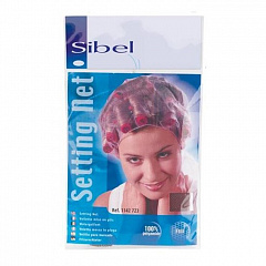 Сеточка для волос &quot;TULLE&quot; треугольная, коричневая.