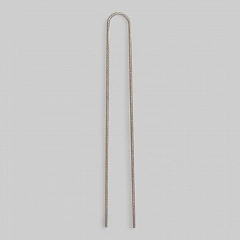 Шпильки со спиральной насечкой 70 мм бронзовые, упаковка 500 гр.
