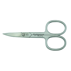 Ножницы для ногтей широккие изогнутые, матовые.