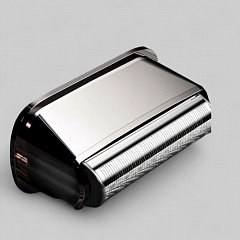 JRL Onyx Single Foil Pro – шейвер для финишной доводки с роторным мотором, чёрный