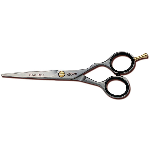 Ножницы рабочие &quot;Pre Style Relax Slice&quot;- эргономичной формы со смещёнными ручками, оба лезвия с внешней полировкой, размер 5,5.