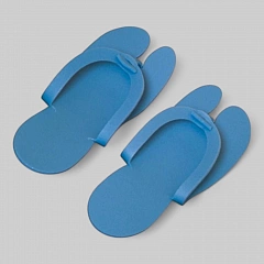 Тапочки пенополиэтилен. 5мм &quot;ЭЛИТ&quot; 20 пар голубые								